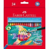 thumbnail of Faber Castell Aquarellstift Kinder Mine 2,8 mm 24er