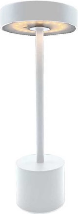 thumbnail of Lumisky ROBY H30CM Kabellose Tischleuchte Stahl Weiss