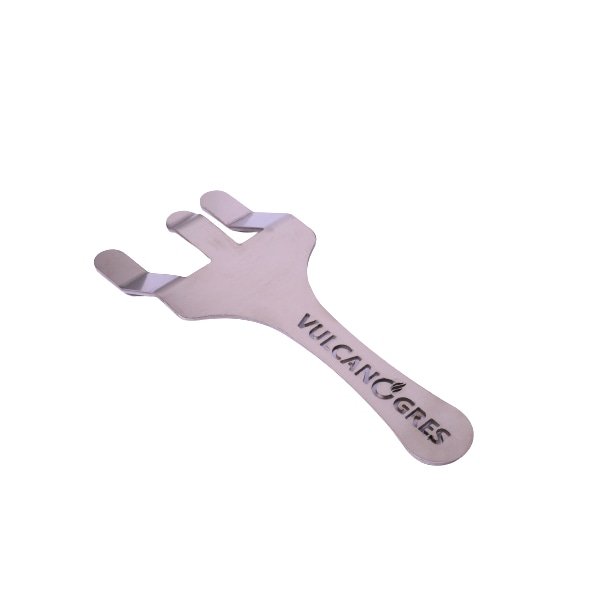 Pinza para platos Vulcano Gres 32,50x11 cm - INOX