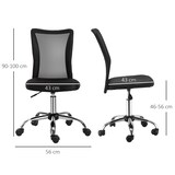thumbnail of Vinsetto Sedia da Ufficio Ergonomica Girevole 5 Ruote