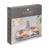 thumbnail of Jardin Zen Bouddha sur un plateau avec Bougies, Encens et décoration
