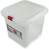 thumbnail of Pack 6 Tupper rectangular reutilizable con tapa, apto para microondas, lavavajillas y congelador. Medidas: 176x162x150 2,8L