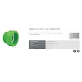 thumbnail of IBC Adapter Feingewinde 2 Zoll auf Grobgewinde S60x6