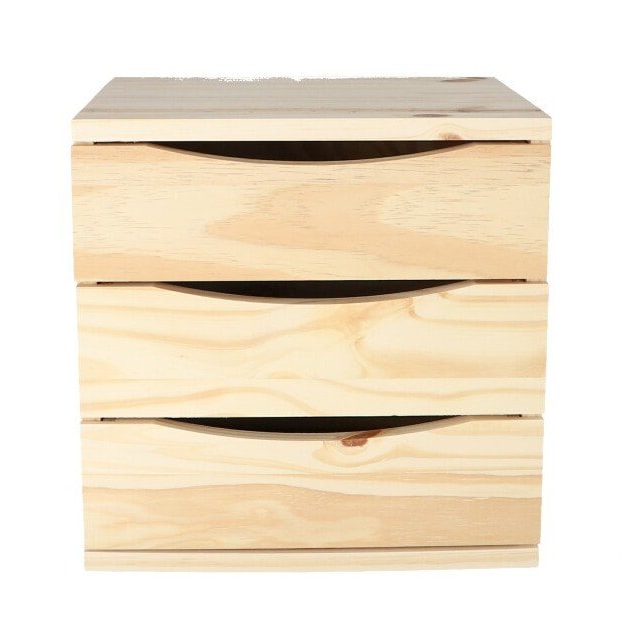 Cajonera 3C Pino S/BZ 39X30X29,5CM