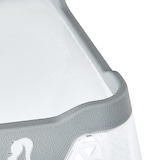 thumbnail of Keeeper - Mini-Rutschfester Korb 16x12x7 cm DIN A7 Weiß/Nordgrau - Kollektion Jonas