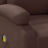 thumbnail of vidaXL Massagesessel Braun Kunstleder