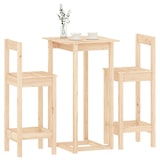 thumbnail of vidaXL 3-tlg. Bar-Set Massivholz Kiefer