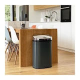 thumbnail of Poubelle De Cuisine Automatique - Majestic - Kitchen Move - 58 L - Inox Gris Mat Avec Cerclage