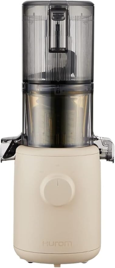 Hurom Slow Juicer, H310A, Entsafter Gemüse und Obst,150W, Beige