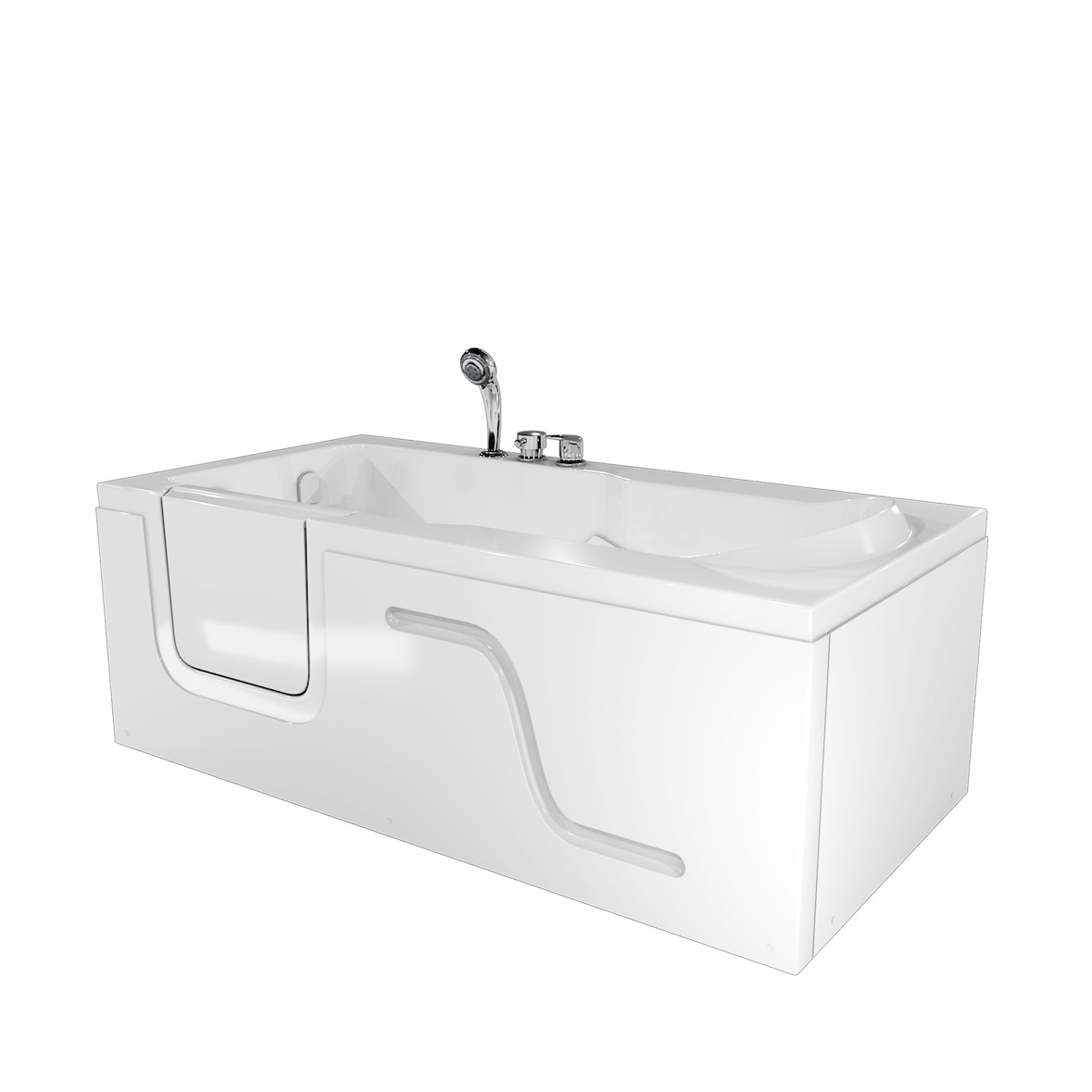 Seniorenwanne mit Tür S17-EH-R 75x150cm