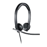 thumbnail of Logitech H650E Auriculares con Microfono USB - Microfono Plegable - Almohadillas Acolchadas - Controles en Cable - Color Negr...