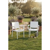 thumbnail of METRO PROFESSIONAL Silla apilable con reposabrazos Gastro Iluna, plástico, blanco