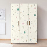 thumbnail of Armario Leva Hedera Jungle pino atlántico blanco 80x170x35 cm