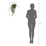 thumbnail of Planta artificial / Planta colgante EPIPREMNUM CLIMB Hiedra 50 cm verde hjh OFFICE