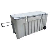 thumbnail of Caja de almacenamiento hermética IPX5 con ruedas - 140 L