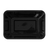 thumbnail of MONOUSO - Embalagem Retangular PP Preta 1.000ml 17,6x12,4x7cm (50 Uds)