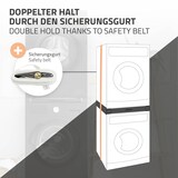 thumbnail of ML-Design Zwischenbaurahmen 60,5x54,5 cm Schwarz | Wäscheleine, Stahl, Handtuchhalter, Zwischenrahmen