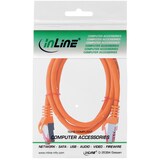 thumbnail of InLine® Patchkabel, S/FTP (PiMf), Cat.6, 250MHz, PVC, Kupfer, orange, 2m