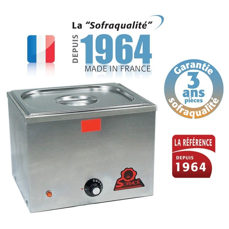 Bain-marie - Piccolo - Gamme Tradition - 9 L - Sofraca