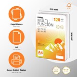 thumbnail of Folios a4 120gr 50 hojas, Papel Multiusos para Impresora, Folios para Impresoras Láser y de Inyección, Para uso Oficina, Material Escolar- Ofituria