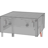 thumbnail of HENDI Afdekhoes, , Grill- / Roast- Master Maxi 154717 154878, 720x560x(H)360mm