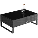 thumbnail of tectake Conjunto de ratán Ostuni  negro - 404300