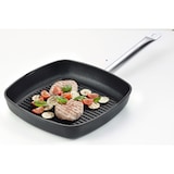 thumbnail of GSW Grillpfanne Gastro traditionell Titanium 28 x 28 x 5,7cm, induktionsgeeignet, backofengeeignet bis 240°C