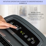 thumbnail of DryFy 20 Luftentfeuchter 420W 20l/d 230m³/h 40-50m² DrySelect 45dB Anthrazit