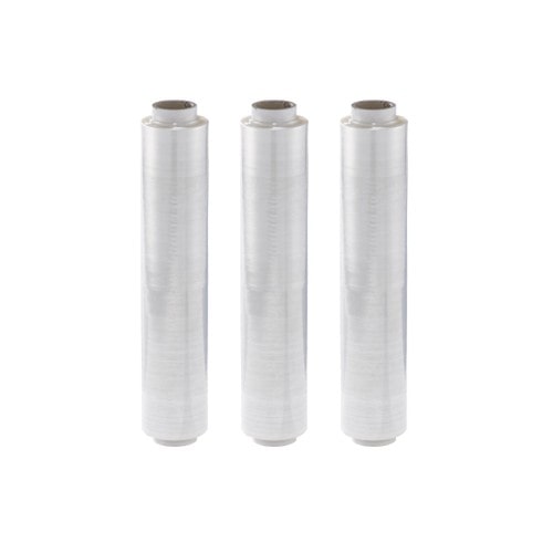 Selbstklebende Lebensmittelfolie Rolle 45cmx250m 8my Pack 3 Rollen