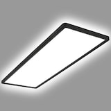 thumbnail of Ledkia Plafón LED 24W Rectangular CCT 580x200 mm Doble Cara SwitchCCT Negro Seleccionable (Cálido-Neutro-Frío)