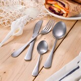 thumbnail of BERGNER - DINA 8-teiliges Kochgeschirr-Set (16/18/20/24cm) aus Edelstahl, induktionsgeeignet, mit einem 16-teiligen Edelstahl-Besteckset
