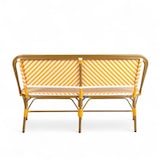 thumbnail of Sofá de terraza RIVOLI - Trenzado amarillo y blanco