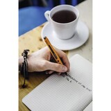 thumbnail of Etui de 4 stylos rollers Worker, pointe F, encre 4 coul., coloris jaune/assortis