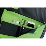 thumbnail of Leitz Laptoptasche Smart Traveller 13 " Polyester, Metall, Echtleder Schwarz 37 x 7,5 x 27 cm