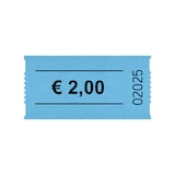 thumbnail of CombiCraft Blaue Euro-Wertmarken Rolle – 2,00 € - 5 Rollen á 1000 Abrisse