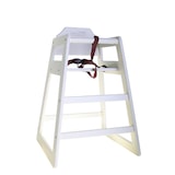 thumbnail of TABLECRAFT - 63EU - Trona de madera - 52 x 52 x 76 cm - Blanco