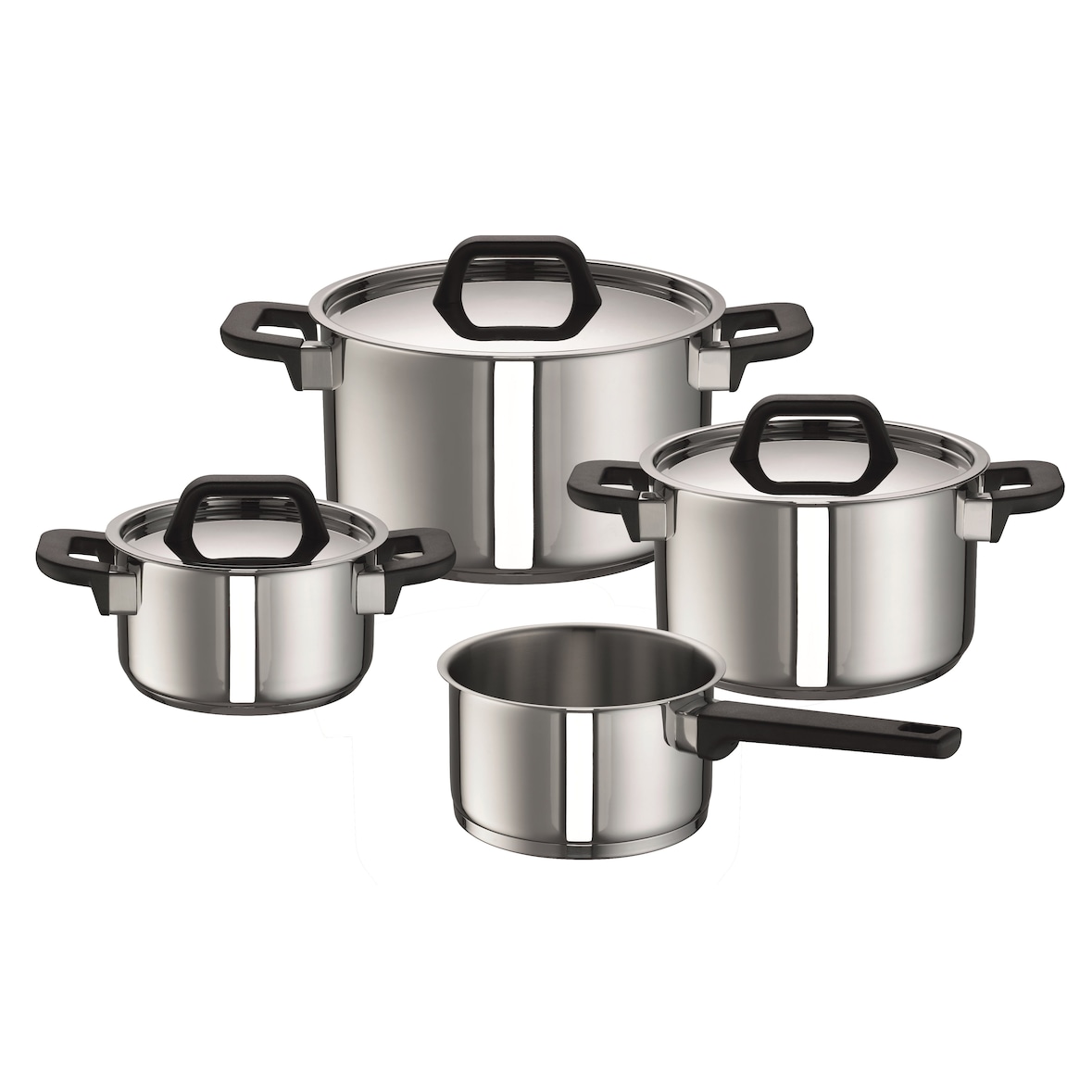 Rohe Germany Vario-Set Max, 4-tlg., Edelstahl