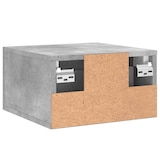 thumbnail of vidaXL Wand-Nachttische 2 Stk. Betongrau 35x35x20 cm