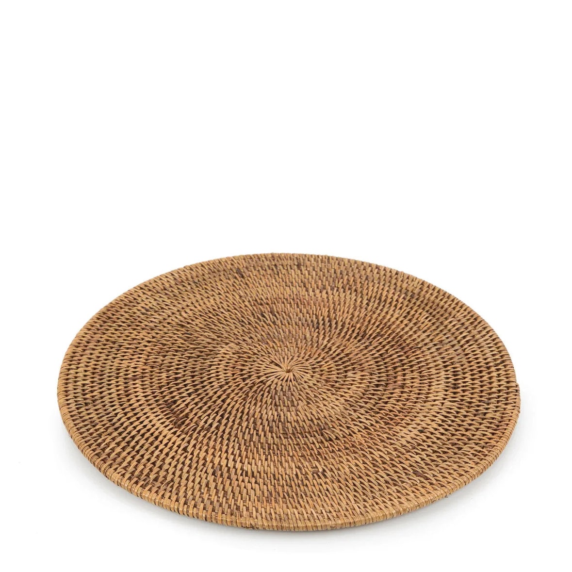 Bazar Bizar Placemat van rotan 35x35 cm naturel bruin