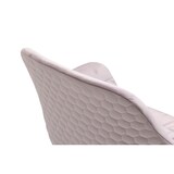 thumbnail of SalesFever Armlehnstuhl  | Samt (100% Polyester) | B 63 x T 61 x H 81,5 cm | Rose