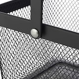 thumbnail of WAS Germany - Korb mit Henkel, 24,5 x 24,5 x 17,5 cm, schwarz pulverbeschichtet, Metall