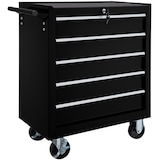 thumbnail of tectake Carrello portautensili con 5 cassetti - nero - 402797
