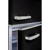 thumbnail of FrigeluX Réfrigérateur combiné design rétro 255L dont congélateur 4* de 63L, Noir CB255RNA++