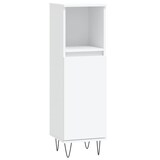 thumbnail of vidaXL Badschrank Weiß 30x30x100 cm Holzwerkstoff
