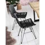 thumbnail of SIT Möbel Stoel | Rotan Zitschaal | Metalen Frame | B 50 x D 60 x H 84,5 cm | 05324-11 | Serie RATTAN