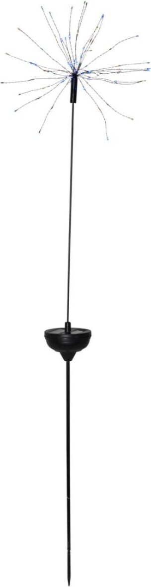LED Solarstab FEUERWERK Gartendeko 90 bunte LED  100cm Lichtsensor
