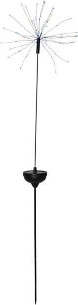 thumbnail of LED Solarstab FEUERWERK Gartendeko 90 bunte LED  100cm Lichtsensor