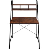 thumbnail of tectake Bureau Exeter 85,5x46,5x140cm - Industrieel hout donker, rustiek - 404700