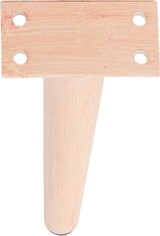 thumbnail of 4er Set Möbelfüße 31 cm hellbraun