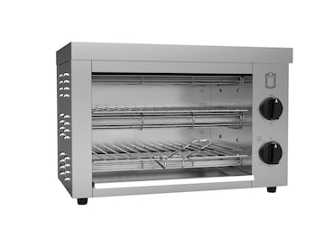 METRO Professional Doppio tostapane/forno, acciaio inox, 49,2 x 28 x 33,4 cm, 300 W, con due ripiani
